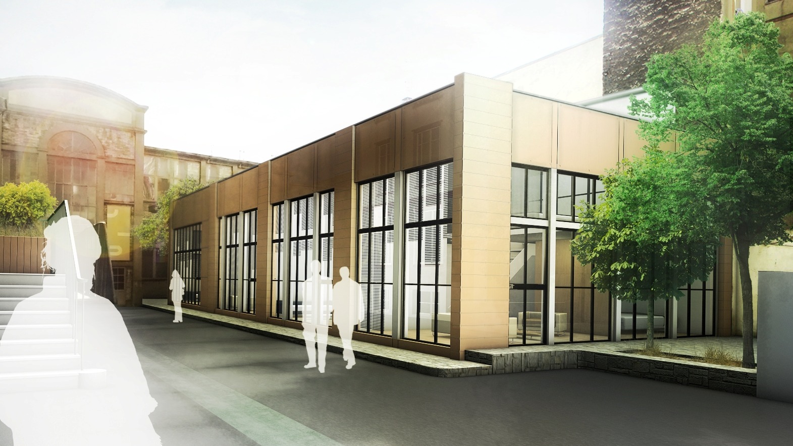 Projet de restructuration du passage Duhesme à Paris 18e